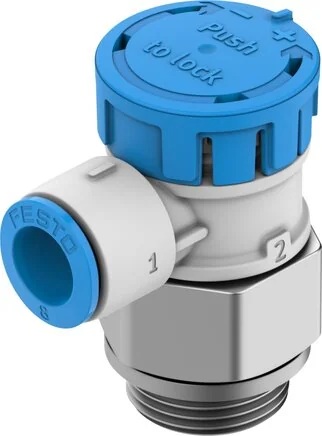 Festo - VFOE-LE-T-G38-Q8-F1A-8223986 - Valvola di non ritorno con strozzamento