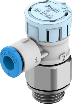 Festo - VFOE-LS-T-G18-Q4-F1A-8224003 - Valvola di non ritorno con strozzamento