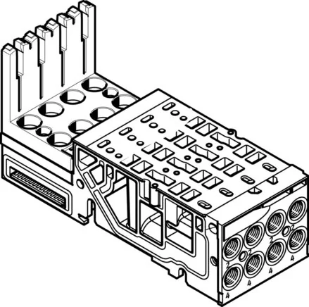 Festo - VMPA1-AP-4-1-EMM-4-546806 - Piastra di attacco