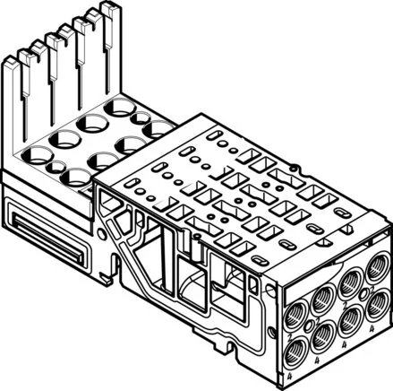 Festo - VMPA1-AP-4-1-EMS-8-546802 - Piastra di attacco