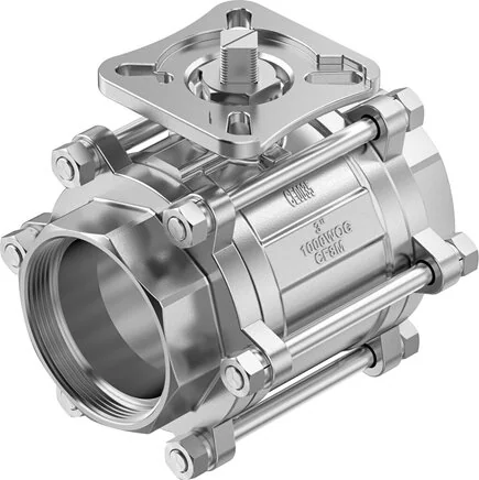 Festo - VZBE-3-WA-63-T-2-F0710-V15V15-8089047 - Valvola a sfera