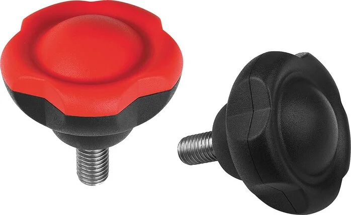 Norelem - 06253-50A55X30 - Maniglia a cinque stelle