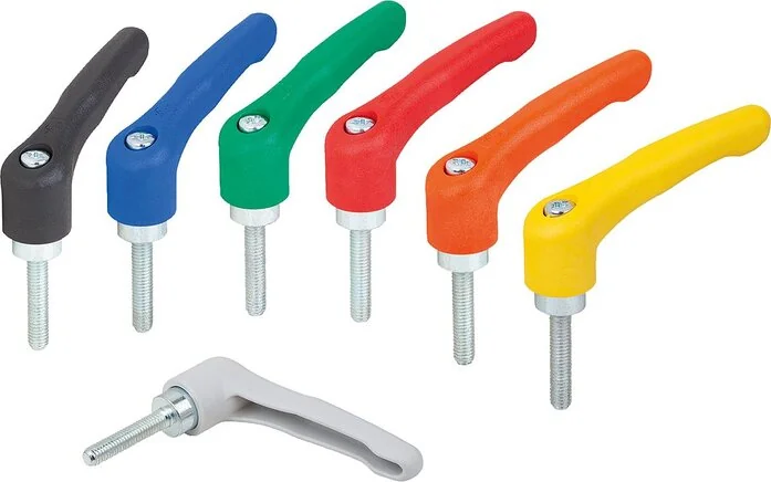 Norelem - 06610-55-1062X25 - Leva di serraggio