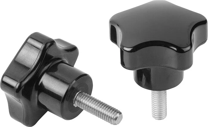 Norelem - 06851-01-14008X25 - Maniglia a cinque stelle
