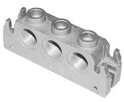 Norgren - CQM/22253/3/28 - Piastra terminale ISO2 Uni