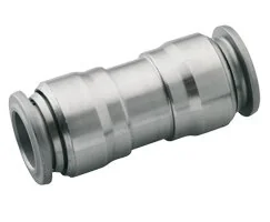 Norgren - S00200400 - Raccordo dritto 4 acciaio inossidabile