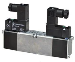 Norgren - V415A11D-C313A - 2x3/2 vie valvola NC Mini18 24VDC