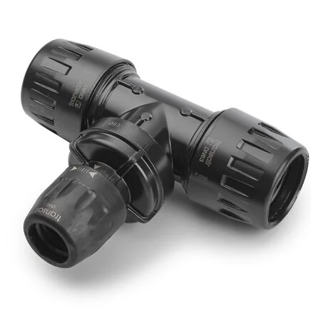 Parker - 6604 50 40 - 2 pollici (50mm) a 1-1/2 pollici (40mm) tee di riduzione