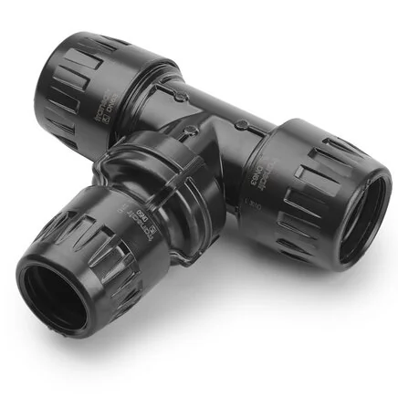 Parker - 6604 63 50 - Tee di riduzione da 2-1/2 pollici (63mm) a 2 pollici (50mm)