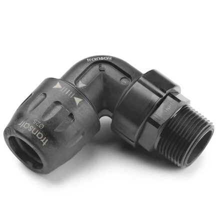 Parker - 6609 25 34 - Gomito 90° maschio conicità D25 R1''