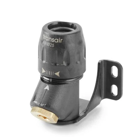 Parker - 6639 25 21 - Staffa a muro 1 attacco 45° G1/2 D25
