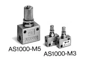 SMC - AS1000-M3 - Valvola di non ritorno con strozzamento standard