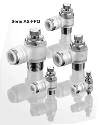 SMC - AS1201FPQ-M5-06 - Valvola di non ritorno con strozzamento