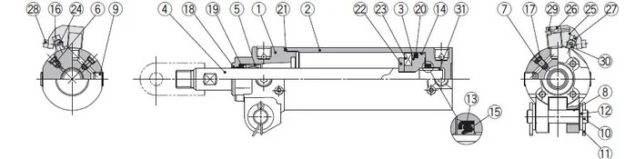 SMC - CK1A63-PS - Kit di Servizio