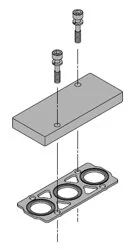 SMC - DXT031-38-5A - Piastra cieca