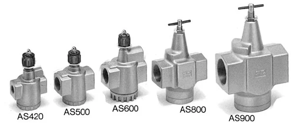 SMC - EAS420-F04 - Valvola di non ritorno con strozzamento standard