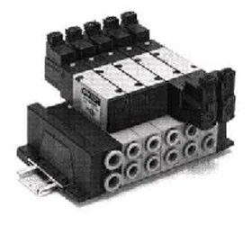 SMC - EVV5Z3-20-071-00F - Piastra di attacco multiplo