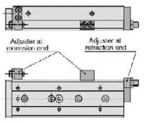 SMC - MXQ-AS12L-X11 - Limitazione corsa