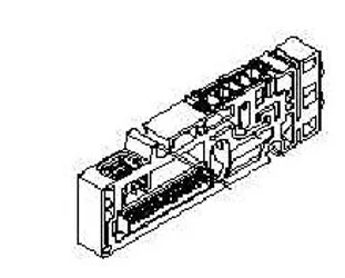 SMC - SV1000-50-1A-C3 - Piastra di attacco individuale