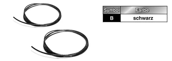 SMC - TIA07B-20 - Tubo flessibile in nylon nero