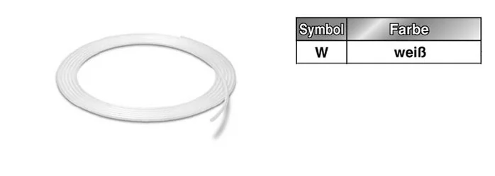 SMC - TPS1208W-100 - Tubo flessibile in poliolefina morbida