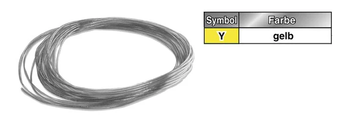 SMC - TU1065Y-20 - Tubo flessibile in poliuretano, giallo