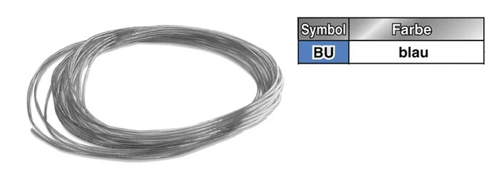 SMC - TU1208BU-20 - Tubo flessibile in poliuretano, blu