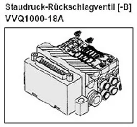 SMC - VVQ1000-18A - Valvola di non ritorno contropressione