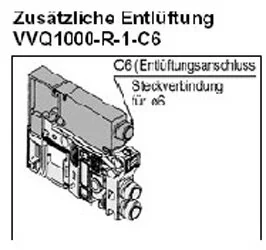 SMC - VVQ1000-R-1-C6 - Ventilazione addizionale