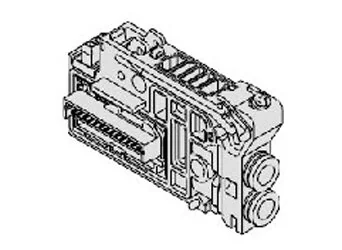 SMC - VVQC1000-19A-0-C4 - Guarnizione di isolamento R