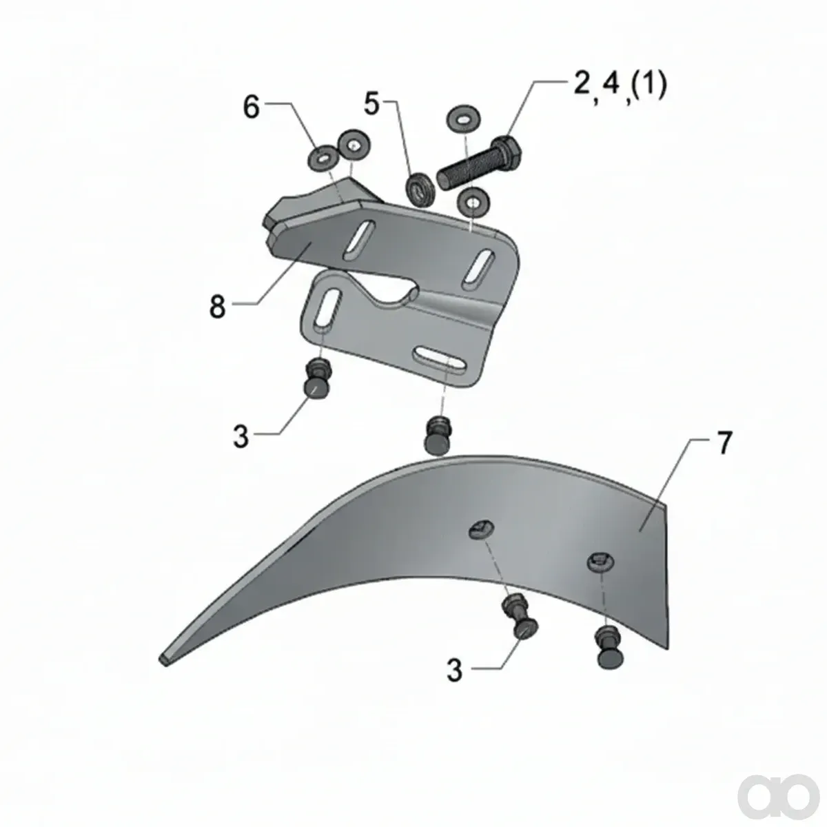 Lemken - 6575550 - Trashboard con stay