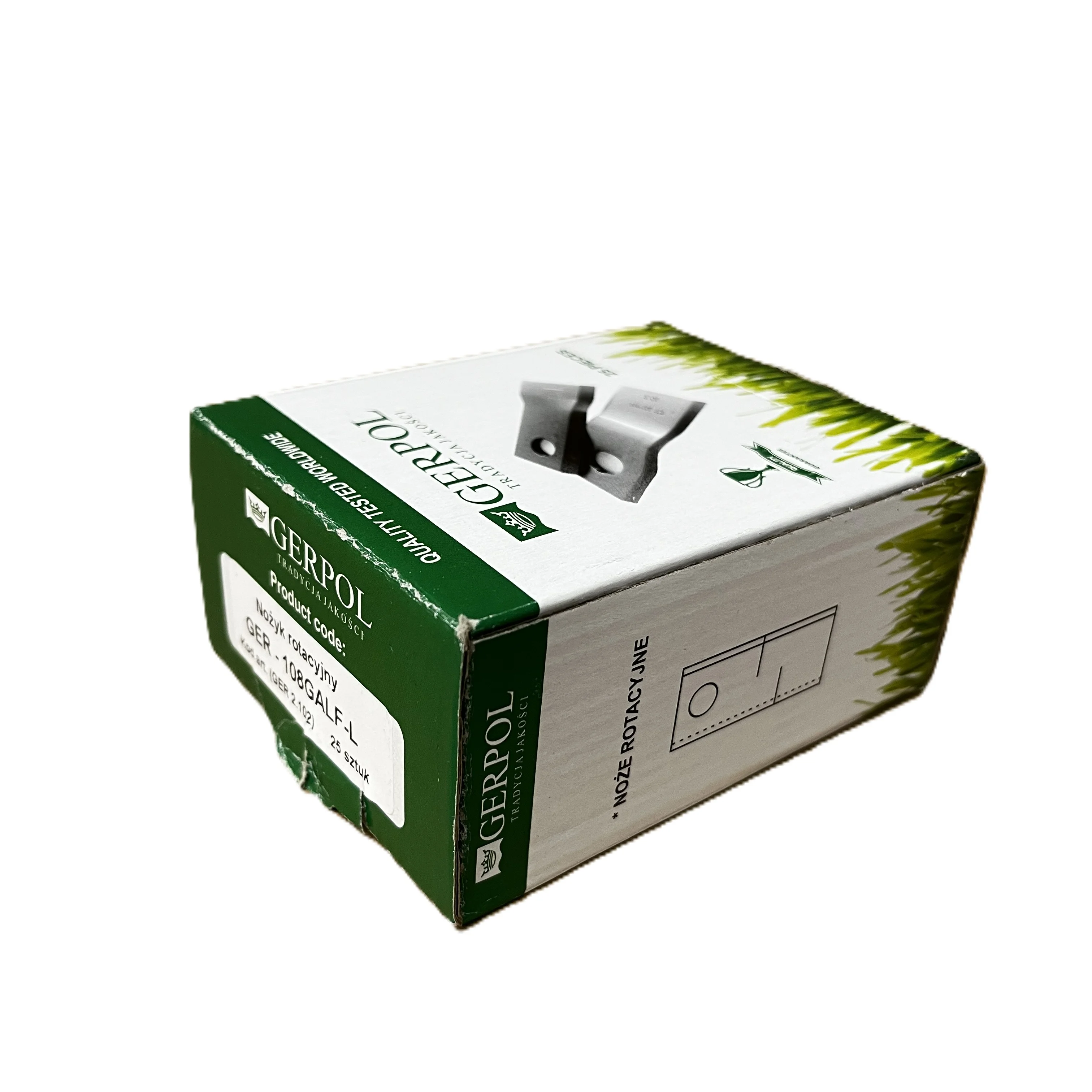 Gerpol - 108L - Lama sinistra - Confezione da 25