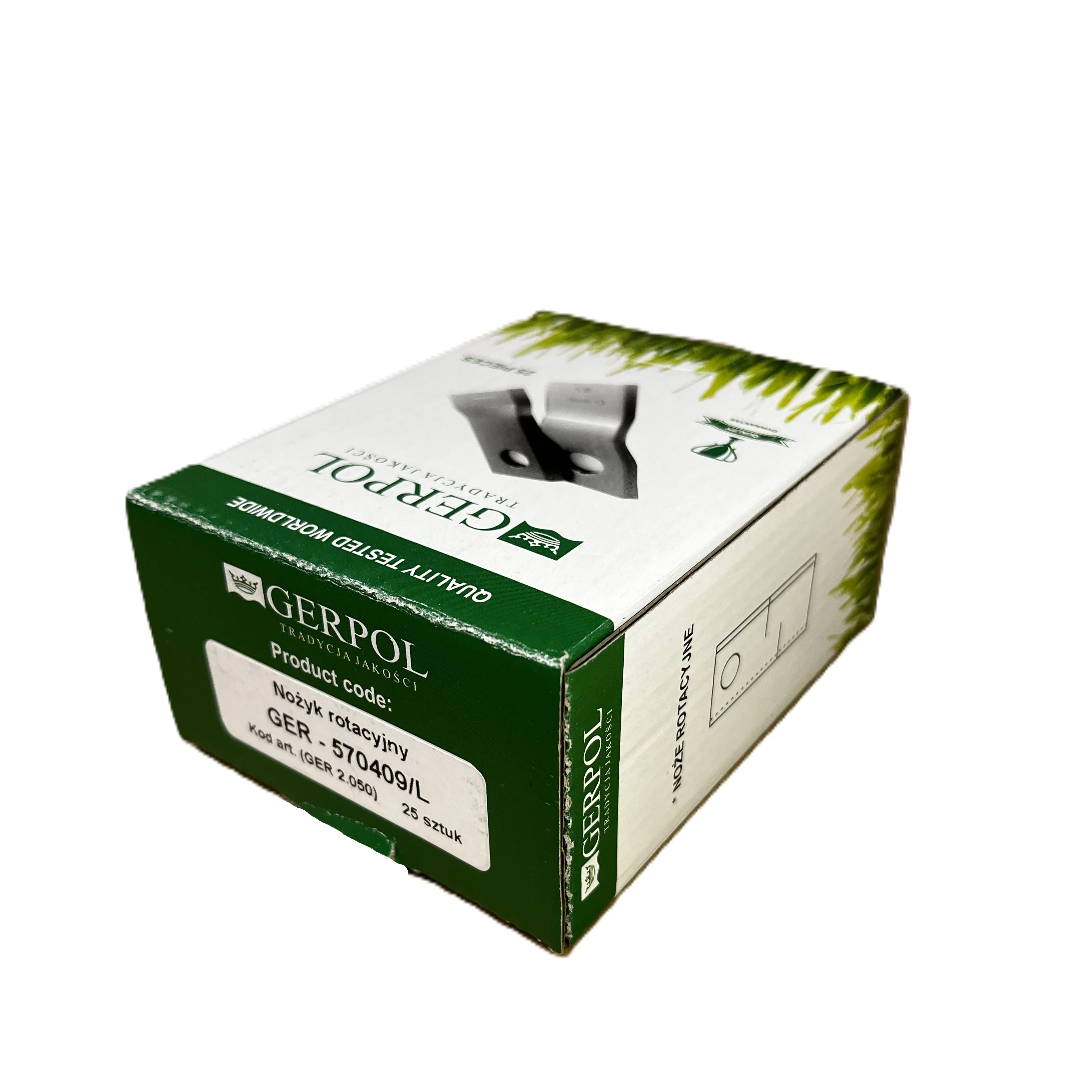 Gerpol - 570409 - Lama sinistra - Confezione da 25