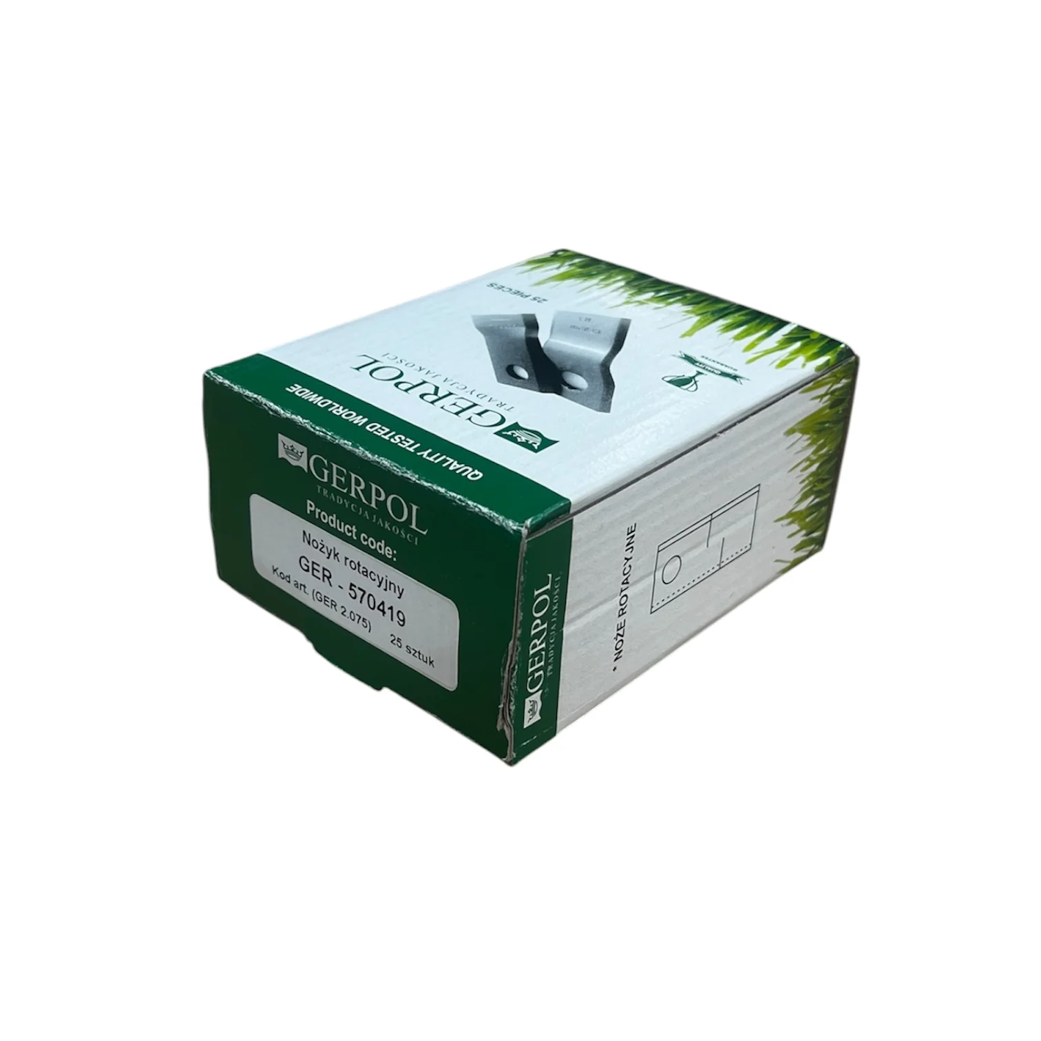 Gerpol - 570419 - Lama sinistra - Confezione da 25