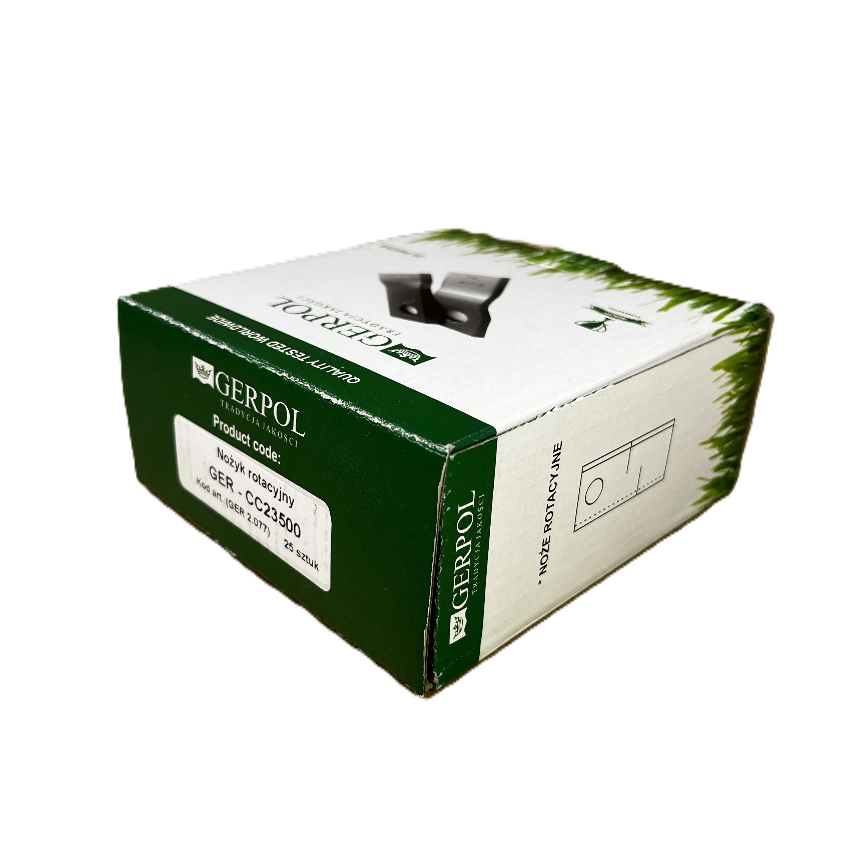Gerpol - CC23500 - Lama destra - Confezione da 25