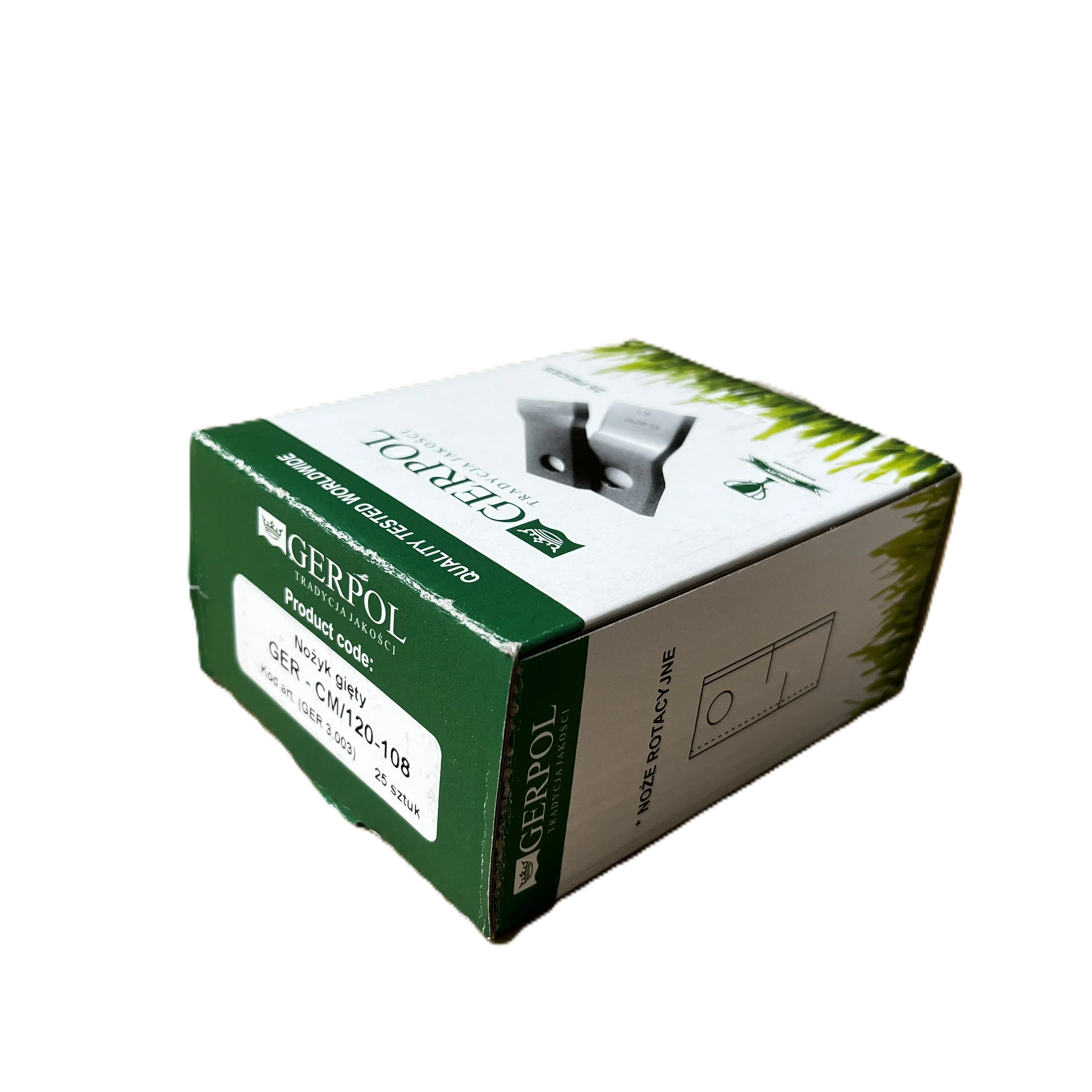 Gerpol - CM120-108 - Lama piegata - Confezione da 25