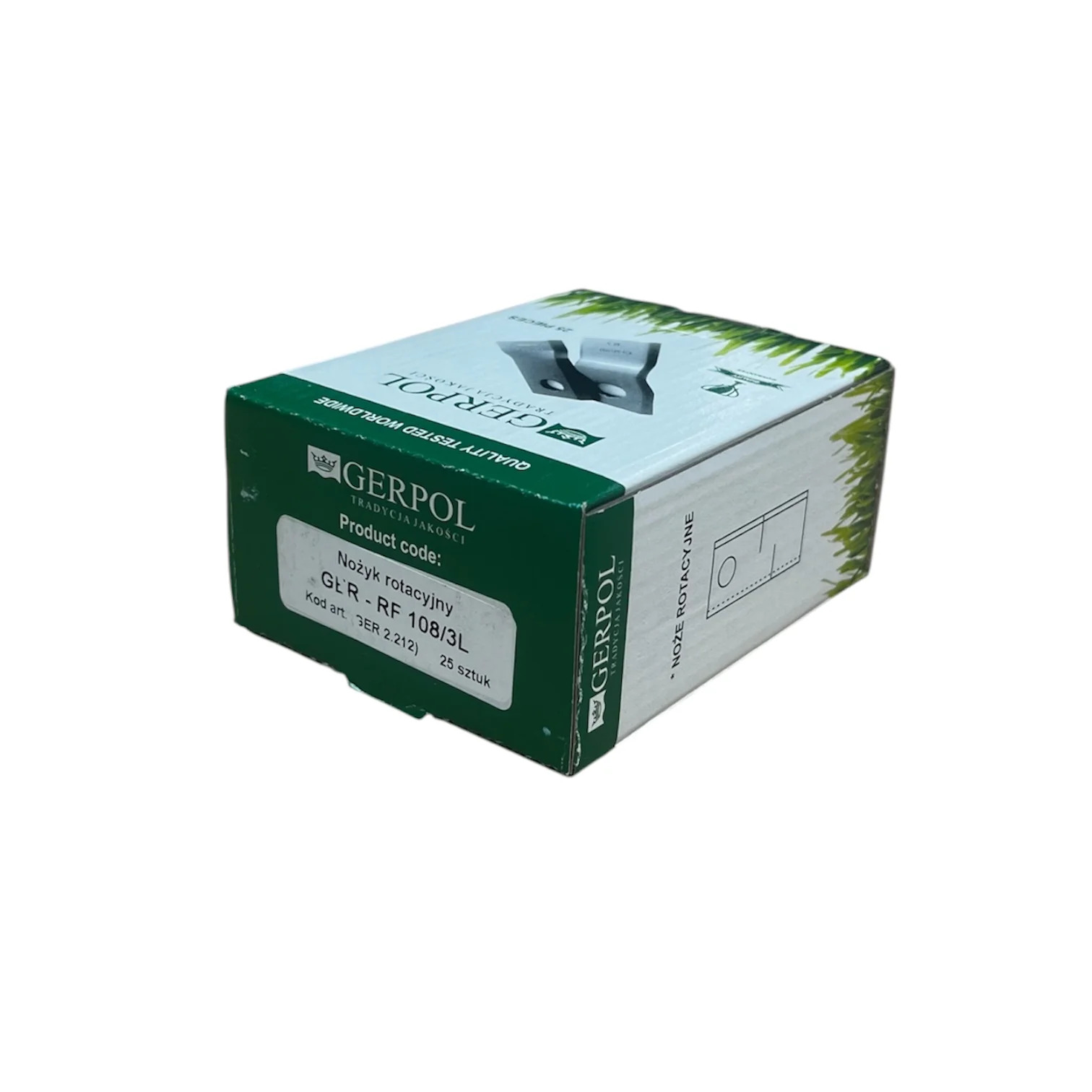 Gerpol - RF108/3L - Lama sinistra - Confezione da 25