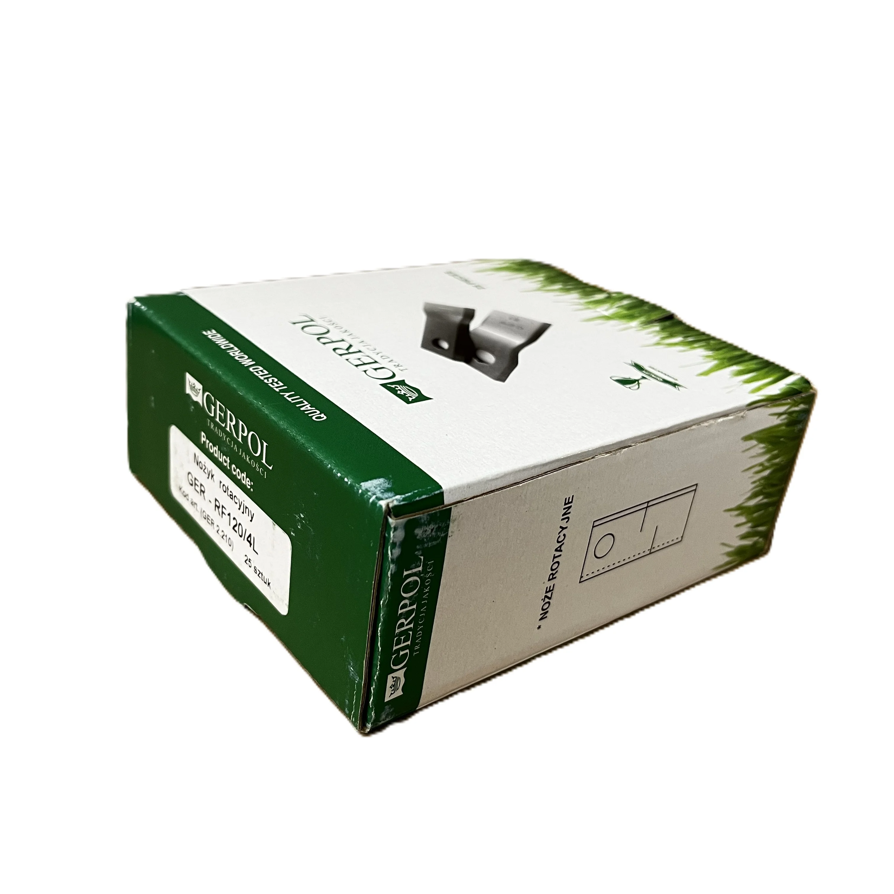 Gerpol - RF120/4L - Lama sinistra - Confezione da 25