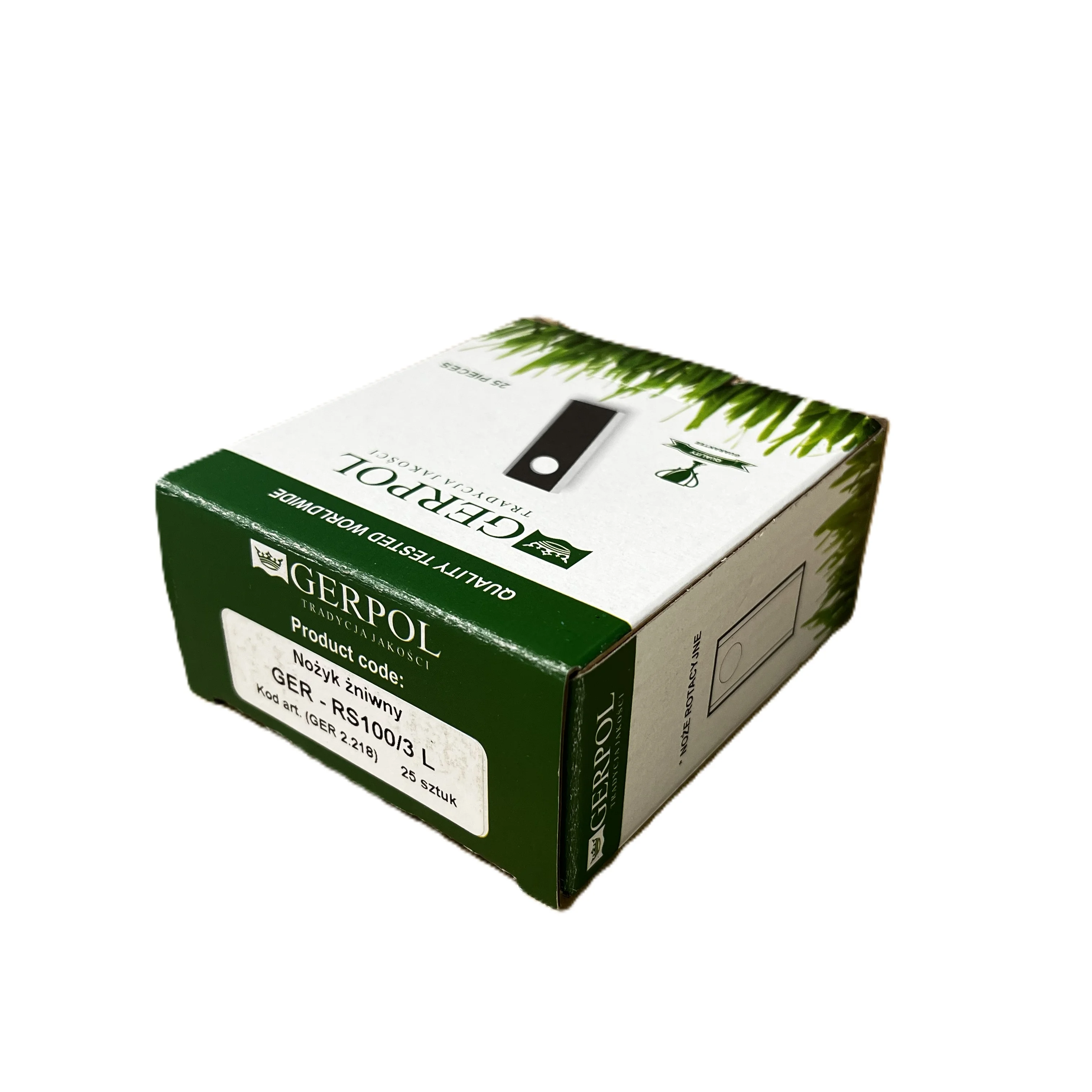 Gerpol - RS100/3L - Lama sinistra - Confezione da 25