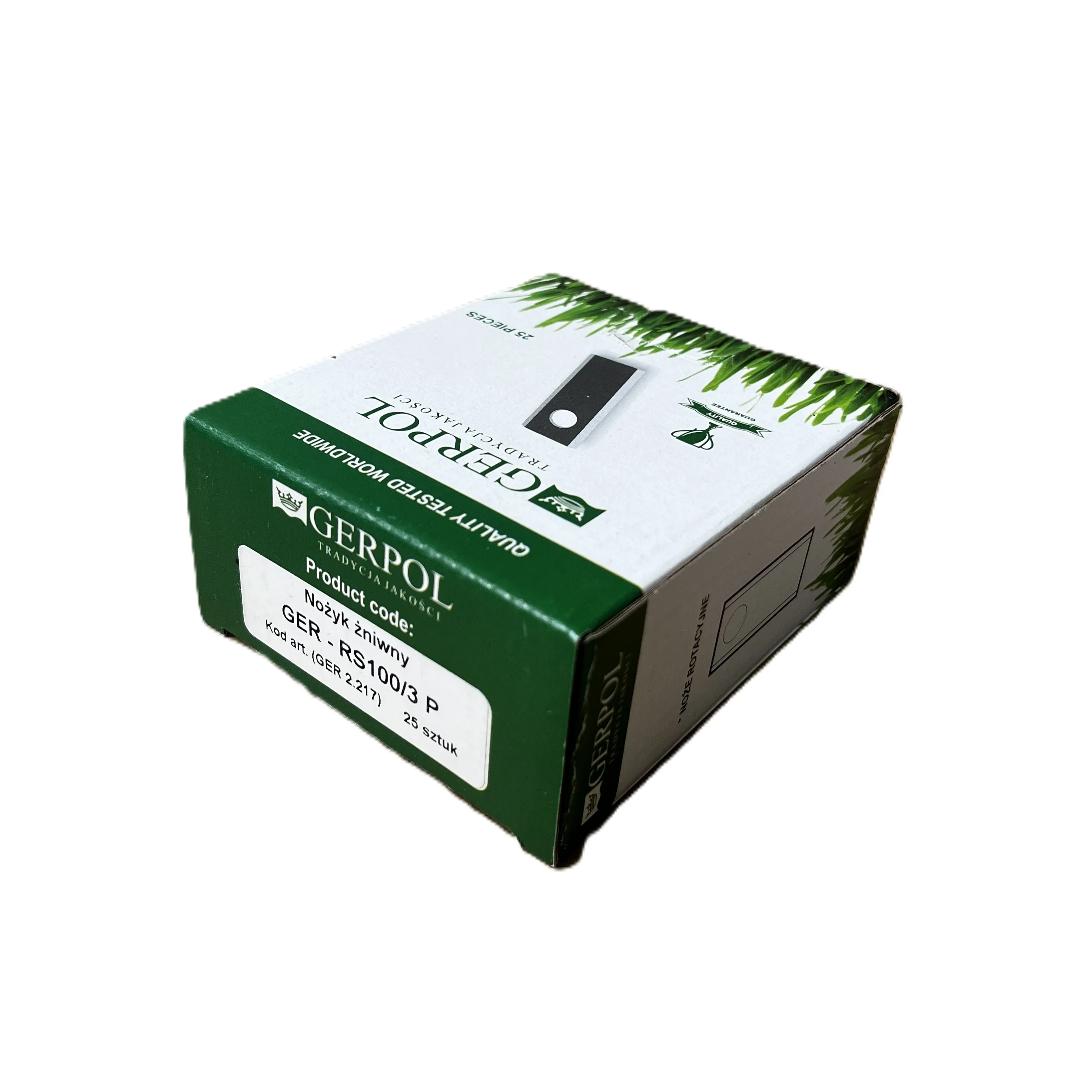Gerpol - RS100/3P - Lama destra - Confezione da 25