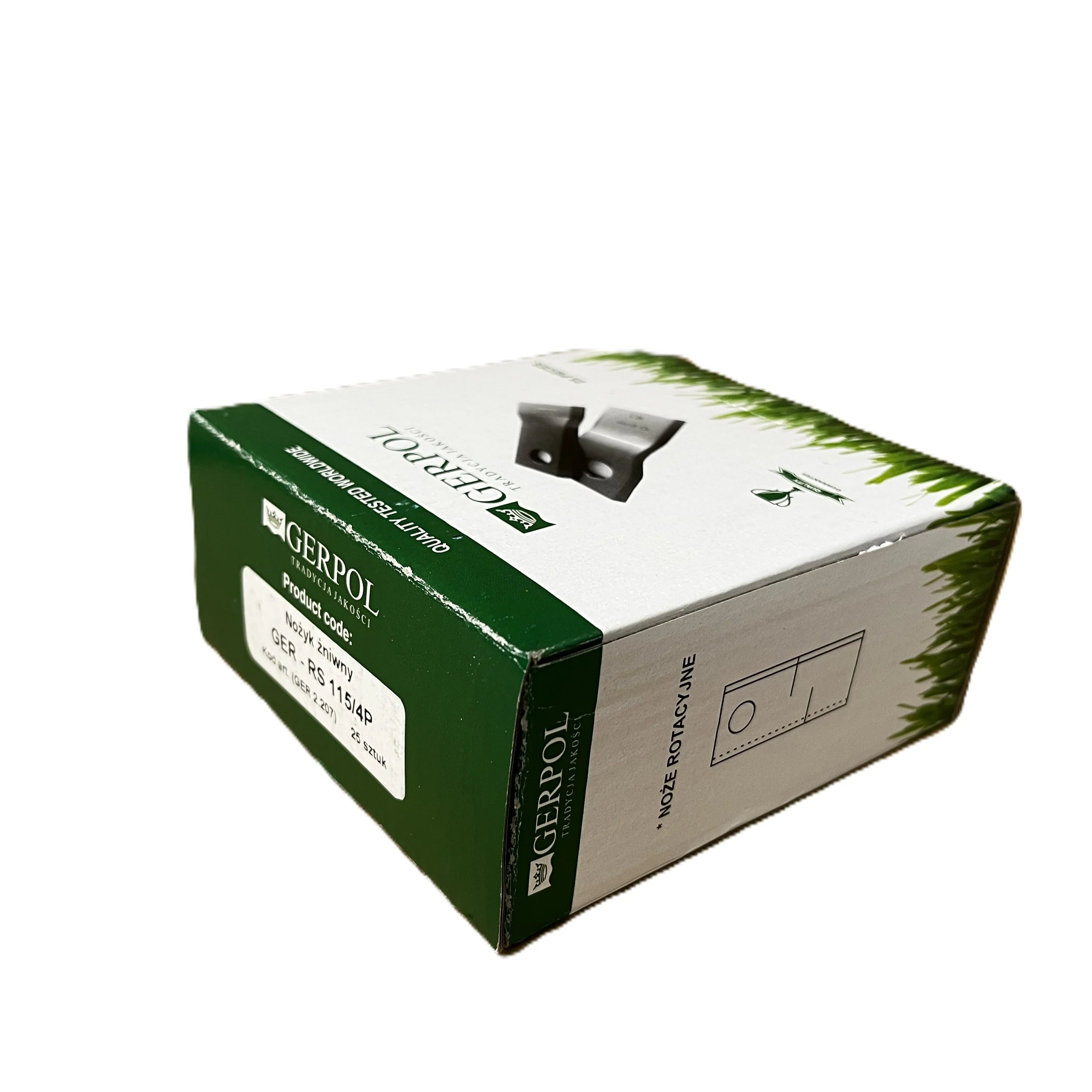 Gerpol - RS115P - Lama destra - Confezione da 25