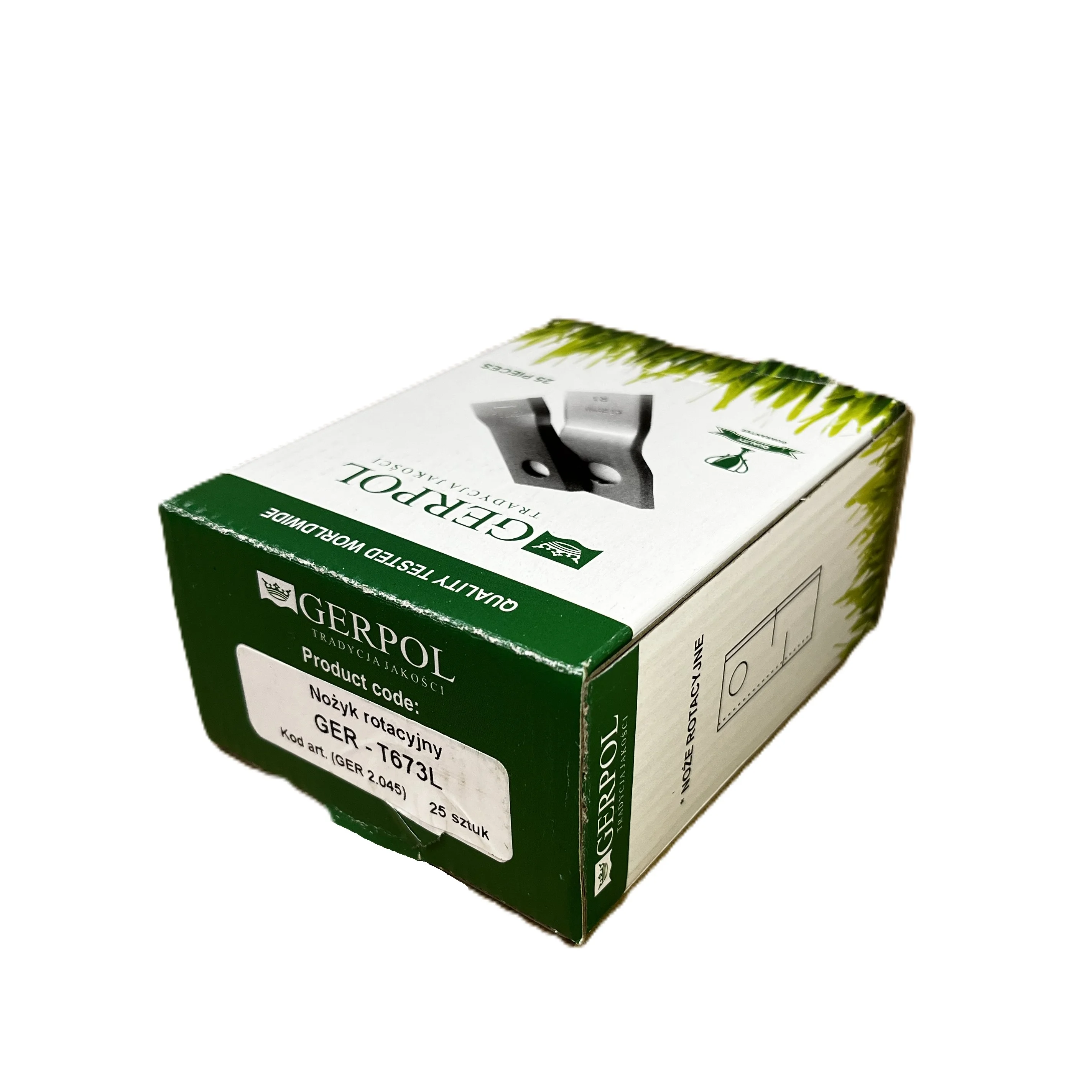 Gerpol - T673L - Lama sinistra - Confezione da 25