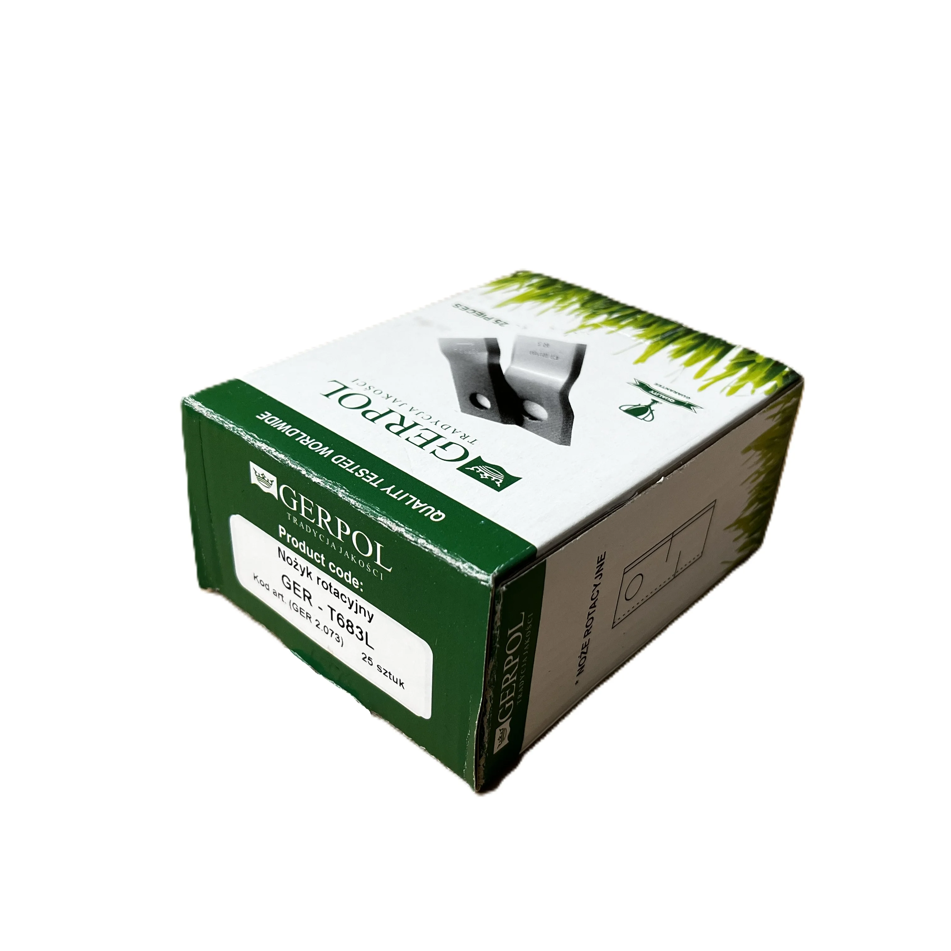Gerpol - T683L - Lama sinistra - Confezione da 25