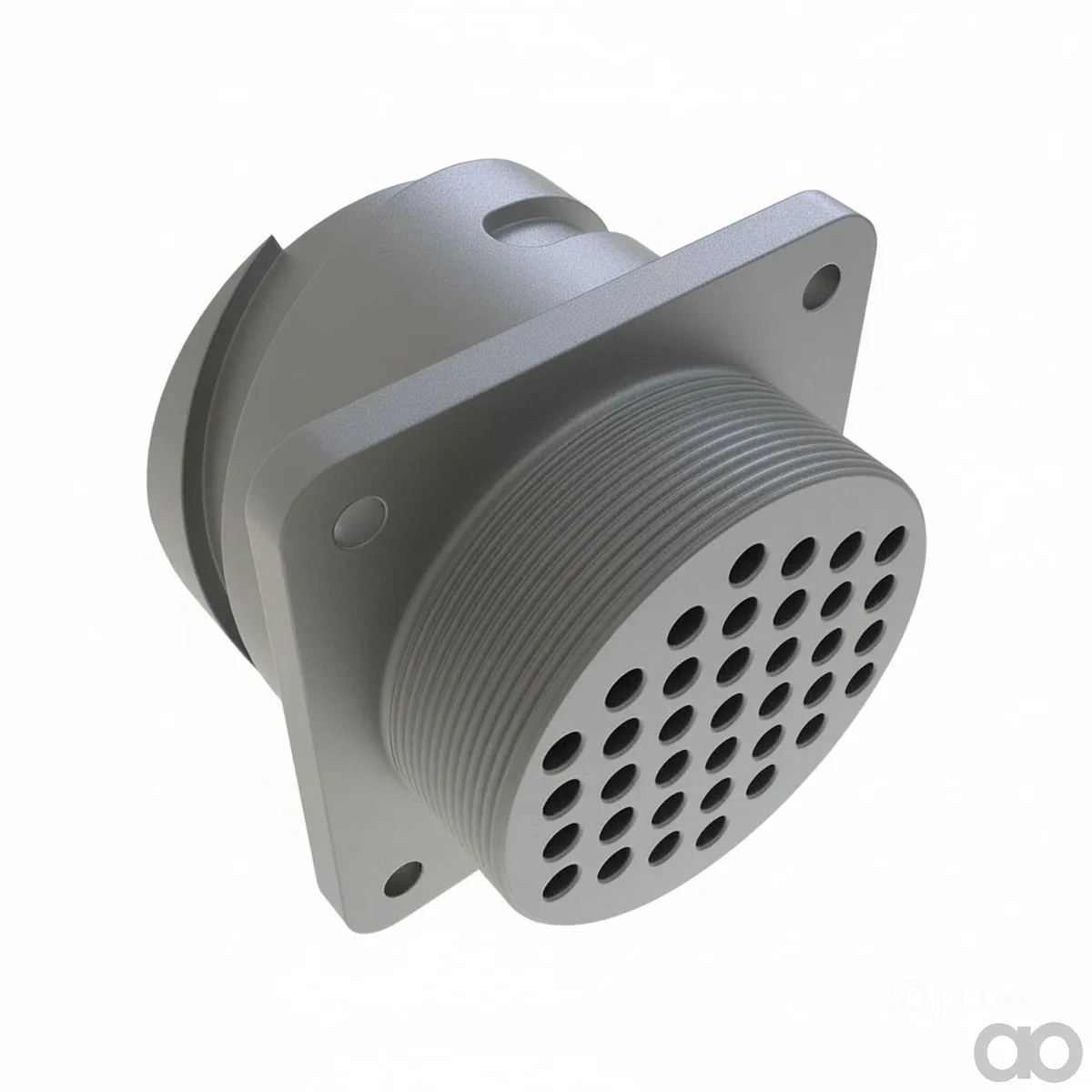 John Deere - AZ34589 - Assemblaggio connettore elettrico esterno nero, 37 contatti