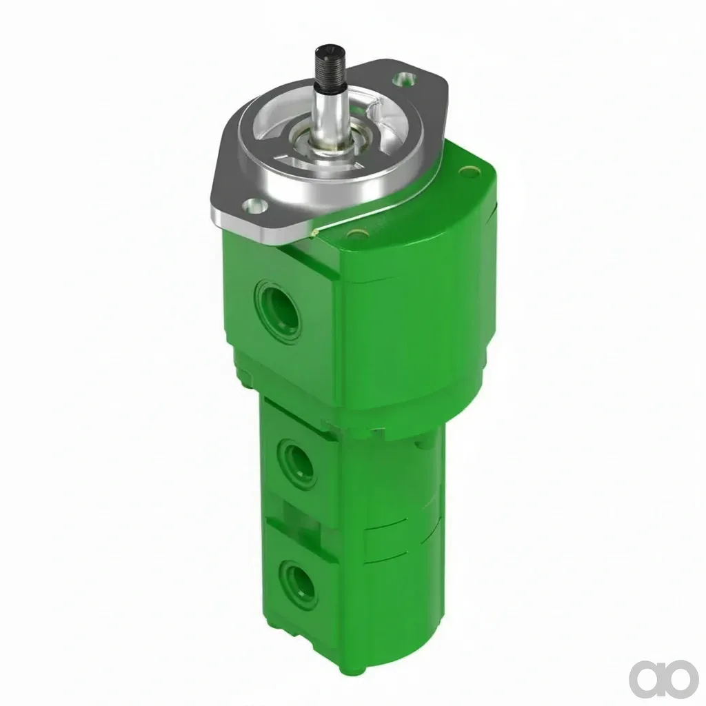 John Deere - RE60323 - Pompa idraulica a ingranaggi esterna a doppia fase