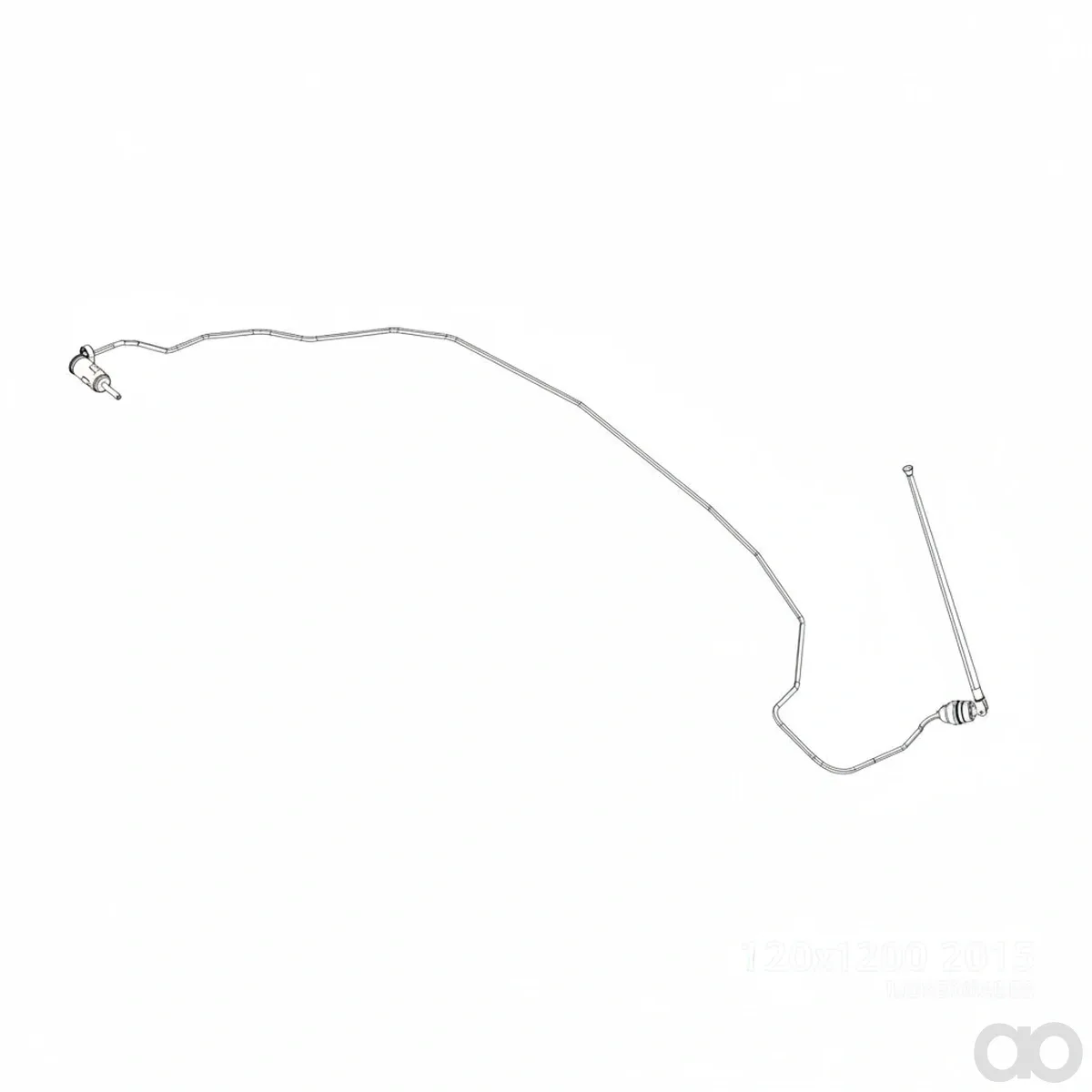John Deere - SWJD11 - Antenna da 14,15 pollici di tipo pesante, montaggio sul tetto o sul lato del palo