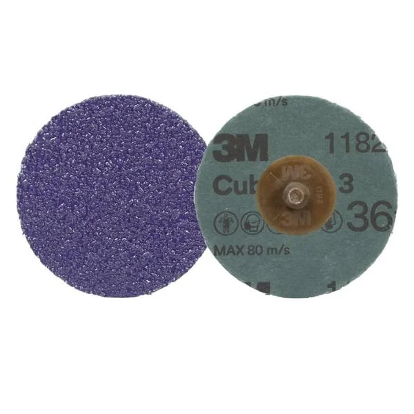 3M - 7100332086 - Cubitron™ 3 Roloc™ Disco in fibra 1182C 51mm K36