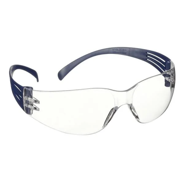 3M - SF101AFBLU - Occhiali di sicurezza 100 trasparenti blu