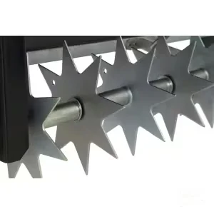 Agri Fab - 450543 - Spandiconcime a caduta/aeratore a spuntoni in polietilene 100lb, trainato