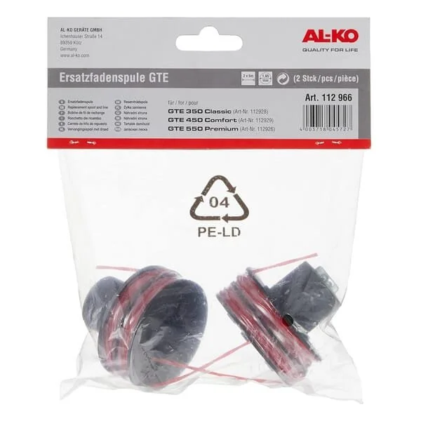 Al Ko - 112966VA - Bobina con linea, modelli GTE, confezione 2x